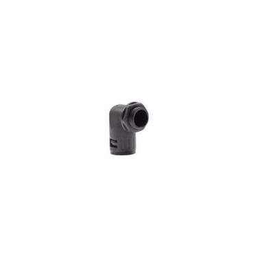 Imagem de Conector Poliamida Curvo Para Mangueira 3/8 Preto - UP Electonic - UP 