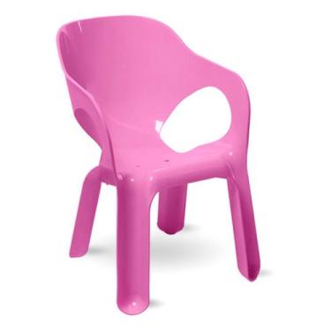 Imagem de Cadeirinha Kids Rosa Infantil - Homeplay Xplast Ref 1096