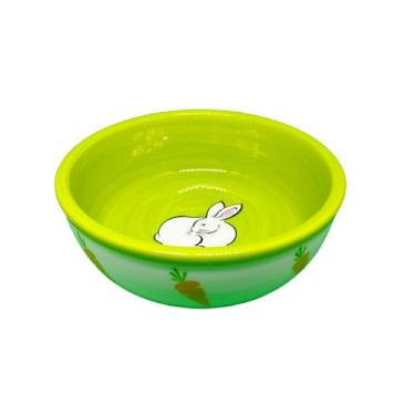 Imagem de Comedouro Bebedouro de Porcelana p/ Coelho e Roedores 300 ML - The Pet