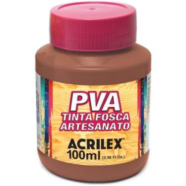 Imagem de Tinta PVA 03210 100ml Chocolate 814 Acrilex