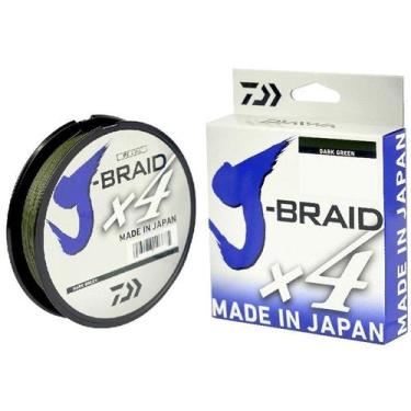 Imagem de Linha Multifilamento Daiwa J-braid 4x - Várias Bitolas 270 Metros
