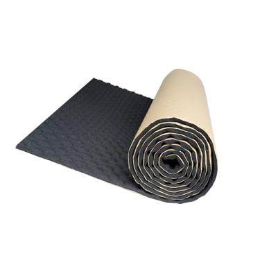 Imagem de Motoforti Absorção acústica de som para carro áudio estéreo espuma à prova de calor estilo onda Deadener 50 cm x 199 cm 10,76 m² de longa duração