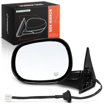 Imagem de A-Premium Espelho retrovisor elétrico do lado do motorista - compatível com Dodge Ram 1500 1998-2001, Ram 2500 3500 1998-2002 - Espelho retrovisor externo externo liso dobrável manual aquecido -