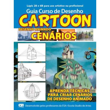 Imagem de Livro - Guia Curso de desenho cartoon Cenários