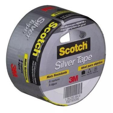 Imagem de Fita Silver Tape 3M SCOTCH 45MM X 25M