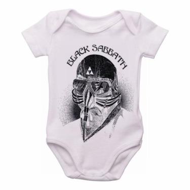 Imagem de body nenê criança roupa bebê Black Sabbath  - Empório Dutra, G   ( 4-8