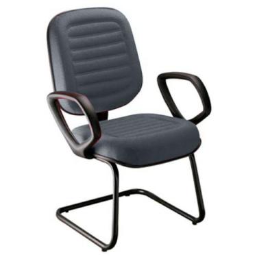 Imagem de Cadeira Diretor para Escritório Linha Blenda Cinza - Design Office Móv