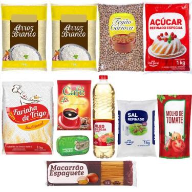 Imagem de Cesta Básica de Alimentos Completa - Doações - São Rubens