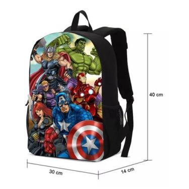 Imagem de Mochila Infantil Heróis Desenhos Filmes e Séries Novidade Escolar - Ge