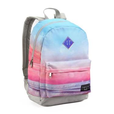Imagem de Mochila Urbano Feminina Resistente Cor Tipo Tie Dye Fashion - Seanite,
