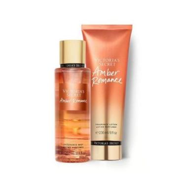 Imagem de Kit Hidratante +body Splash Victorias Secret Amber Romance - Victoria 
