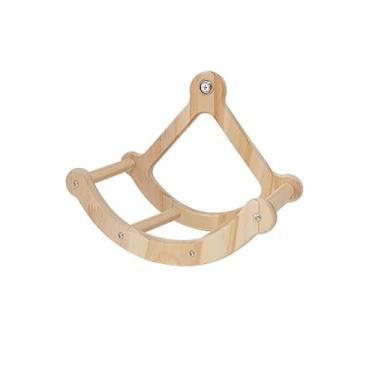 Imagem de Poleiro de pássaro giratório para navio pirata, roda de madeira, brinquedo de pássaro para periquitos, pombinhos e calopsitas