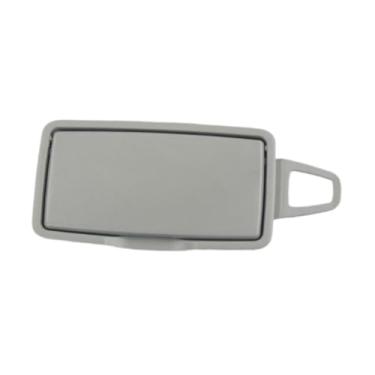 Imagem de JicSuXi Viseira de Sol Do Carro Espelho Capa Acessórios Espelho de Maquiagem Capa Substitui para Ml/gl W166 B-class W246, Cinza Esquerdo, Tamanho real