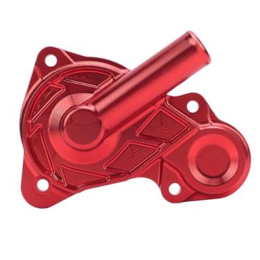 Imagem de Tampa do Líquido Refrigerante Bomba de água Motocicleta, Liga de Alumínio Com Estrutura do Dissipador de Calor, Substituição Xmax 125 250 300 400, Montagem do Modelo