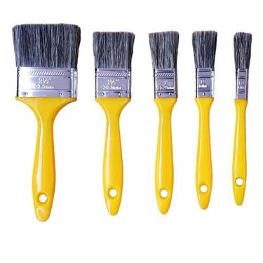 Imagem de Kit 5 Trincha Pincel Pintura Parede  - Eco