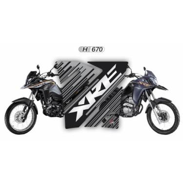 Imagem de Adesivo Protetor Tanque Moto Xre 300  190 H670 - Resitank