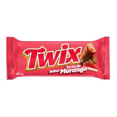 Imagem de Twix Chocolate Torta de Morango 40g