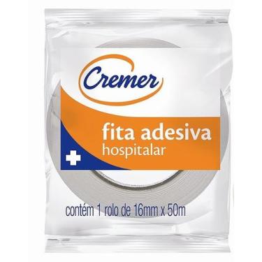 Imagem de Fita Adesiva Branca 50 Metros Cremer - 3m, 16cm
