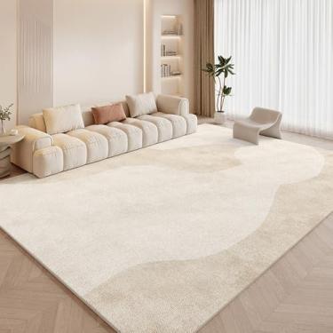 Imagem de Tapete creme francês luxuoso romântico macio tapetes confortáveis fáceis de cuidar quarto tapetes modernos sala de estar decoração estética tapete, YHT022, A, 300x400CM