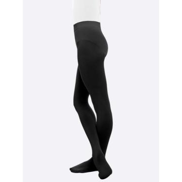 Imagem de Meia Calça infantil Só Dança com Pé, Preto