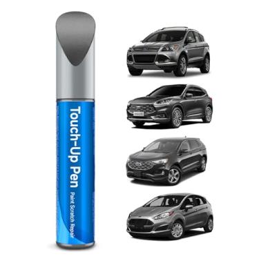 Imagem de Tinta de retoque metálica cinza esterlina UJ compatível com Ford Exact Match Tinta de retoque Reparação de arranhões de carro