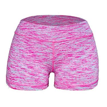 Imagem de Short feminino Epic MMA Gear WOD, Berry Space Dye, 12