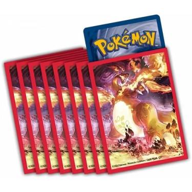 Imagem de Capa para cartas Pokémon Charizard Vmax x65 - Ultra Premium - Pokemon