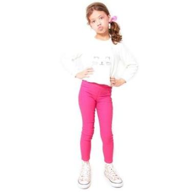 Imagem de Calça Quase Anjo Infantil Baby Jogger com Elástico Feminina-Feminino