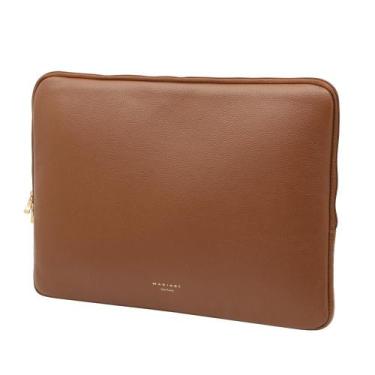 Imagem de Case Para Notebook de 15" Couro Mariart Pitanga, Camel