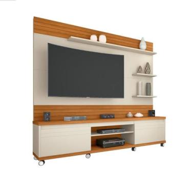 Imagem de Home Theater TV De Até 55 Polegadas Pés Em Rodízios Quatro Prateleiras