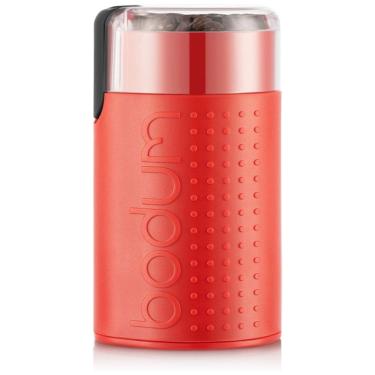 Imagem de Moedor de Café e Grãos Elétrico Profissional 1000g, Aço Inoxidável, 110v, BODUM 11160 294US 3, Vermelho