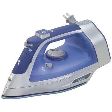 Imagem de Ferro de Passar a Vapor, com Desligamento Automático e Anti Gotejamento, 1500W, 110v, HAMILTON BEACH 19803, Azul