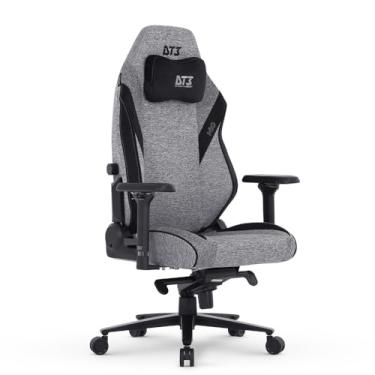 Imagem de Cadeira Gamer DT3 N10, almofada magnética, apoio lombar integrado contínuo em 2 direções, braços 4D+, suporta até 160kg e altura máx 1,85m (N10 - Tam. Normal | Revestida em Tecido - Grey)