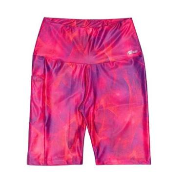 Imagem de Bermuda Feminina Actvitta Fitness Esportiva Strech- Rosa/ Fucsia, Rosa