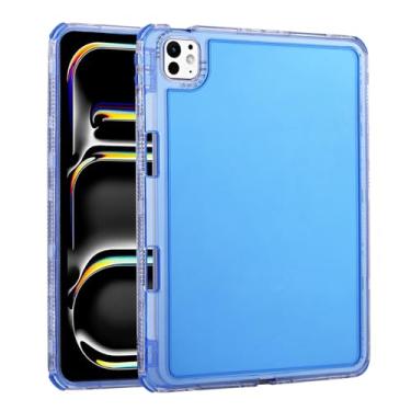 Imagem de Dteck Capa transparente para iPad A16/10ª geração de 27.9 cm/27.7 cm (2025/2022) com compartimento de carregamento para lápis, película protetora de tela/caneta incluída, capa protetora traseira