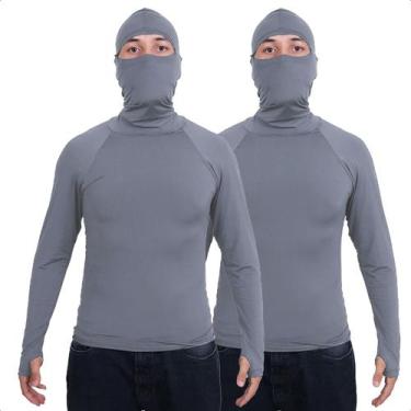 Imagem de 02 Camisa Termica Para Motociclista Uv 50 Motoboy Entregador - USUP, C