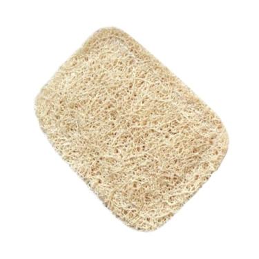 Imagem de WeiLaiKeQi Esponja de bucha natural, lavador de vegetais, esfoliante de bucha doméstica Esfoliador para lavar banho chuveiro de limpeza
