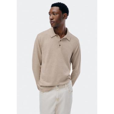 Imagem de Camisa Polo Hering Manga Longa Em Tricô Masculina-Masculino