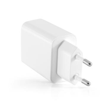 Imagem de Carregador de Parede Mistertech, Universal, usb-c/ usb, 30W, Branco