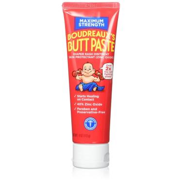 Imagem de Creme para assaduras e fraldas Boudreaux's Maximum Strength Butt Paste