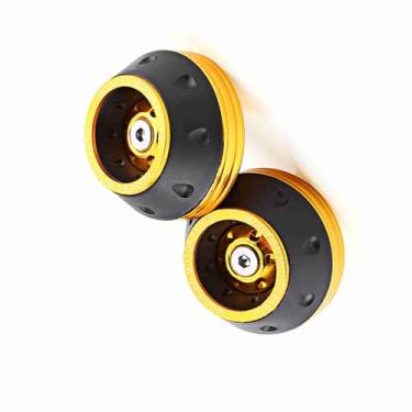 Imagem de Sliders de Moldura da Roda do Garfo Dianteiro CNC, Protetor de Acidentes de Moto, Proteção contra Queda, Ciclomotor de Scooter, Com Atuação como Uma Almofada para Situações de