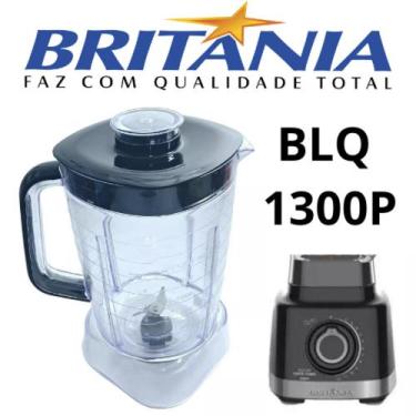 Imagem de Copo De Liquidificador Britânia Blq1300 Fortis Tampa Preta - Micromax