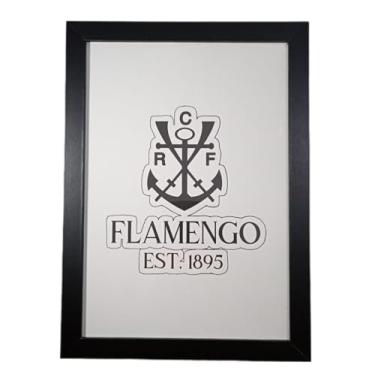 Imagem de Quadro Decorativo A4 Flamengo: Presente para Torcedores Apaixonados