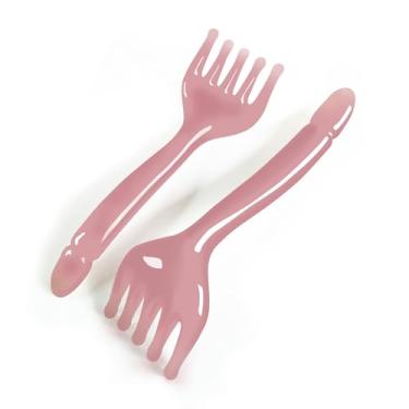 Imagem de GSHOW Massageador de couro cabeludo pente portátil resina relaxante ferramenta de massagem - ferramenta de relaxamento manual para massagem calmante da cabeça - conjunto de 2