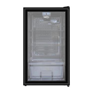 Imagem de Frigobar Expositor Vertical Hq Vidro Duplo 95 Litros Preto Hq