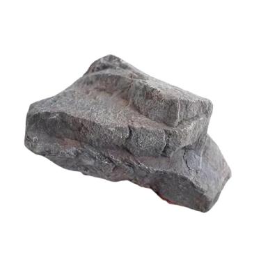 Imagem de Bothyi paisagística artificial, ornamento de arenito falso, textura natural, pedra de simulação para hotéis estações de quintal externo internas, Cinza 33x23x23cm