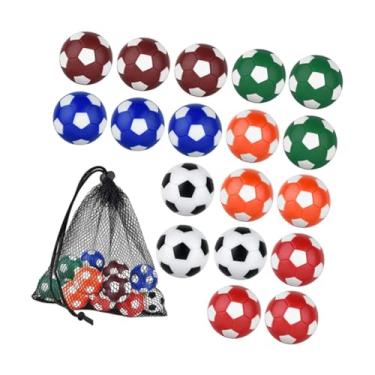 Imagem de Dynwave Bolas de pebolim para jogos de mesa oficiais Mini tabela de bolas de futebolistas pequenos suprimentos de festas resin tabela de futebol de futebol de, Option D, 3.2 Cm