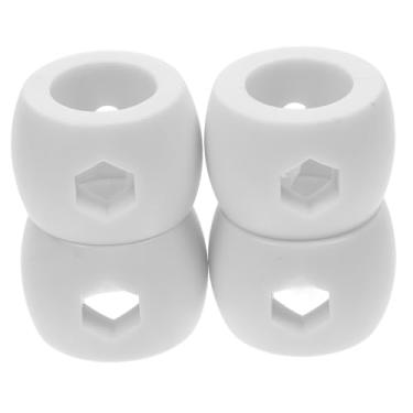 Imagem de TOYANDONA 4 peças de anel de parada de futebol de mesa rolamentos de vara de pebolim acessórios de ajuste para peças de reposição de mesa de pebolim suprimentos de pebolim