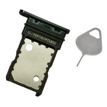 Imagem de YESUN Sim Card Tray Holder Slot Socket Replacement for Google Pixel 3 XL 3XL (Black) 6.3 inch