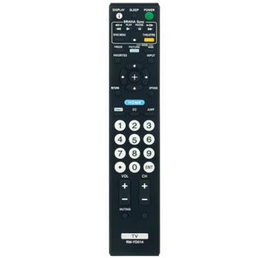 Imagem de Controle remoto de substituição RM-YD014 aplicável para Sony TV KDL-52XBR4 KDL-46V3000 KDL-40D3000 KDL-40VL130 KDL-40WL135 KDL-40XBR4 KDL-32XBR4 KDF-37H1000 KDL-52WL135 KDL-40VV4 3000 KDL-46XBR4